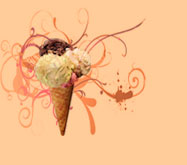 Poslasticarnica "POPOVIC" pravi i moderne vrste sladoleda, od jogurta, u kombinaciji sa svezim vocem!